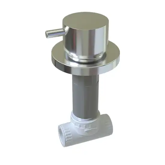 PPR 20 mm Lux Metal Valve(zinc)